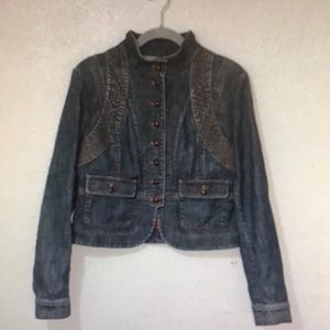Adrienne vittadini jean jacket